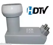 DUAL DSS SATELLITE LNB DISH BELL DIRECTV NETWORK FTA CIRCULAR DISHNET