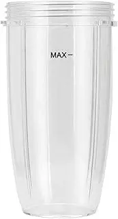 [DRERIO] 24OZ Cup Compatible for Nutribullet,Clear Cups Mugs Replacement Part Juicer Accessories for NUTRiBULLET Nutri Bullet 900W 600W Blender Juicer Juicer Cups for NutriBullet Replacement Parts