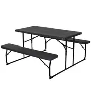 Outdoor Foldable Picnic Bench Dining Set