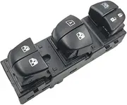 5X 25401-1KA0A Power Window Switch Electric Lifter Button Compatible for Nissan Juke (F15) 2010-2017 25401-1KA0D,25401-1KA5A,25401-1KA0C