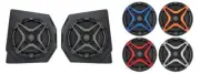 SSV Works Front Speaker Pods With Orange Grilles For Can-Am Defender HD10 18-22