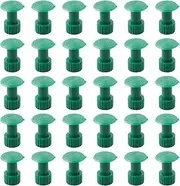30Pcs Car Dent Repair Puller Car Repair Tools Plastic Suction Cup Green Car Dent Sucker Gasket Auto Paint Dent Repair Tool