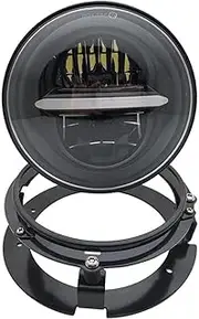 Motorcycle Headlight For Motorcycle Projector LED 5.75 Inch Headlight with Mounting Bracket Ring VTX 2002-2008