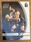 AFL Select 2015 Honours Nathan Brown Signed Collingwood Magpies Card #45