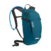 Camelbak M.U.L.E. 12 Hydration Pack, Moroccan Blue/Black, 100oz