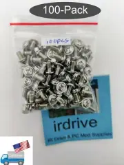Lot 100: DVD/CD-RW ROM, Blu-Ray, Floppy Drive,PC Motherboard Installation Screws