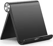 UGREEN Tablet Stand Adjustable Portable Desktop Holder Compatible with iPad Pro Air Mini, iPhone 16 Pro Max, and More 4.7''-11'' Devices, Black