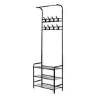 Artiss Clothes Rack Airer Coat Stand 179cm Metal Hanger Rail Closet Hook Shelf