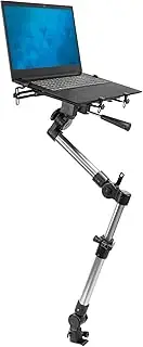 Mount-It! Car Laptop Mount for Commercial and Personal Use Vehicles | Heavy-Duty No Drill Notebook Vehicle Stand for Trucks, Vans and SUVs