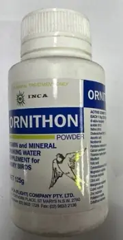INCA ORNITHON Bird Health Supplement 125g – Complete Vitamin & Mineral Support