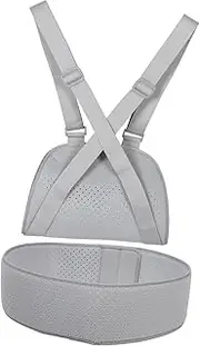 Healvian Forearm Sling Brace Arm Shoulder Sling Shoulder Immobilizer Shoulder Sling Immobilizer Arm Sling for Injury Arm Sling for Elbow Injury Fracture Arm Sling Composite Cloth Light Grey