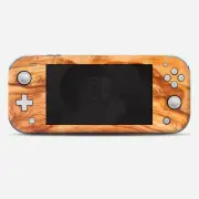 Skins Decals wrap for Nintendo Switch Lite - Marble Wood Design Cherry Mahogany