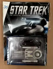 U.S.S. Grissom Oberth Class ship Star Trek Eaglemoss #36 with magazine in bag