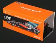 2023 F1 Oscar Piastri McLaren Mercedes Racing MCL60 Diecast Car Model & Driver