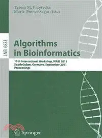 在飛比找三民網路書店優惠-Algorithms in Bioinformatics