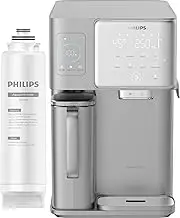 Philips Reverse Osmosis Water Purification Station. Produces purified ice cubes, chilled water and true-boiling water. Alkaline Remineraliser. Tested to remove PFAS, Fluoride and more. ADD6922DG/79.
