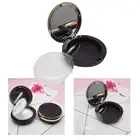 Empty Blusher Palette Refillable Cosmetic Container Portable Highlight