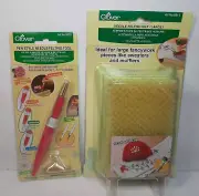 Clover Large Wool Needle Felting Mat & Pen Style Needle Felting Tool NEW