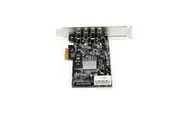 Startech 4 Port SuperSpeed PEXUSB3S44V PCIe USB 3.0 Card Adapter