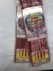 Set of 2 eeBoo Seahorse Pink Red Pipe Cleaners Craft Kit- Kids, School,Valentine