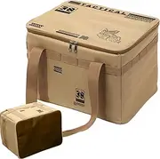 Camp Gear Storage Bag - Heavy Load Carrier, Travel Utility Tote | Outdoor Equipment Bag with Spacious Compartments for Hiking Gear and Tent Supply Use, Durable Storage Solution for Road Trips