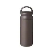 Kinto Stainless Steel 500ml Day Off Tumbler Thermos Bottle w/ Handle Dark Grey