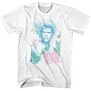 Billy Idol Rocks Pastel Men's T Shirt