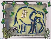 Crypto Babyphante #1 NFT, The Babyphante Collection by RabidArtWork 1of1 NFT