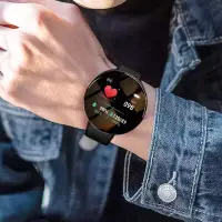 在飛比找露天拍賣優惠-小米華爲蘋果通用智慧手錶 藍牙通話智能手錶 測心率血壓手錶 