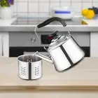 Electric Induction Gas Whistling Tea Kettle with Filter Anti Scalding Handle