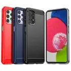 For Samsung Galaxy A23 A33 A53 A73 A13 5G Soft Brushed Shockproof TPU Case Cover