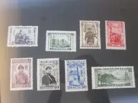 在飛比找Yahoo!奇摩拍賣優惠-【雲品2】蒙古Mongolia 1932 Sc 64-71 