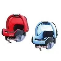 在飛比找PChome商店街優惠-同富BabyBabe-兒童汽車安全提籃座椅(紅色/藍色)DS