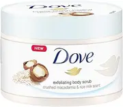 Dove Dove Cream Shower Scrub Macadamia and Rice Milk 225 ml