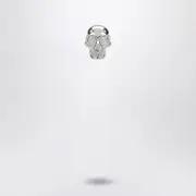 [Alexander McQueen] Skull Earring In Palladium One size Metal