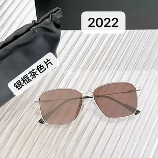 MORA.2022GMM太陽近視鏡明星同款男女墨鏡超輕框休閑簡約精致金屬