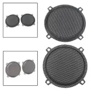Black Wired Punched Steel Mesh Speaker Grills for Harley Electra Glide