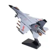 1:100 J-15 Alloy Aviation Aircraft Model Sound& Light Pull Back Military Display