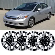 For Honda Civic 15" Set of 4 Wheel Covers Hub Caps fit R15 Tire & Steel Rim