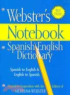 在飛比找三民網路書店優惠-Webster's Notebook Spanish-Eng