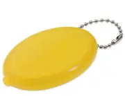 Lucky Line 94180 Squeeze Coin Purse with Ball Chain Yellow - Bulk