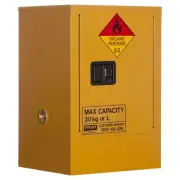 PRATT Organic Peroxide Storage Cabinet 30L 1 Door 1 Shelf