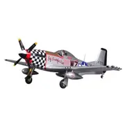 FMS P-51D MUSTANG RC PLANE AIRPLANES WAR BIRD 800mm Big Beautiful Doll (V2) PNP