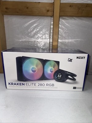 NZXT Kraken Elite 280 RGB - RL-KR28E-B1 - 280mm AIO CPU Liquid Cooler