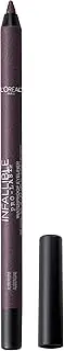 [L'Oreal Paris] Makeup Infallible Pro-Last Pencil Eyeliner, Waterproof and Smudge-Resistant, Glides on Easily to Create any Look, Aubergine, 0.042 oz.