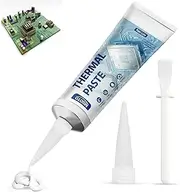 Miioto Cooling Paste, Thermal Paste, Cooling Paste CPU, CPU Thermal Paste, Thermal Paste, Thermal Paste, Suitable for All Processors, GPU - PC, PS4, Thermal Conductivity 3-5 W/(m·K), 100 ml-White