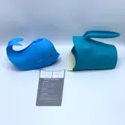 Set of 2 Skip Hop Moby Waterfalls Blue Whale Bath Rinsers Bath Cup For Kids