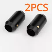 2PCS HiFi Audio Aluminum 1 to 2 Speaker Banana RCA Cable Splitter Y Pants Boots