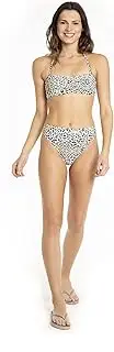 [Cyn Luca] Women's Standard Rainbow Cheetah Bandeau