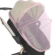 Bassinet Net | Protective Netting, Portable Crib Mesh | Full Cover Stroller Tent, Breathable Baby Pram Net for Boys, Girls